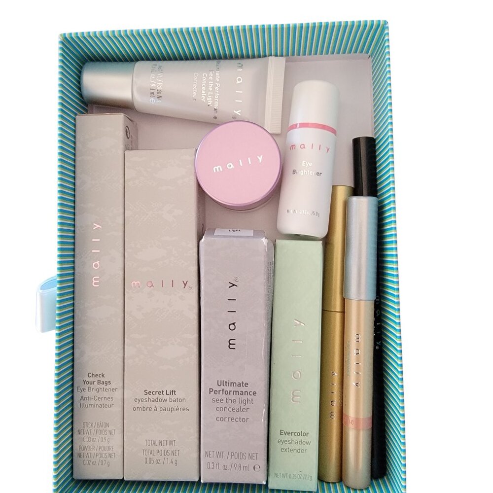 Mally cosmetics Box of 10 bundle New